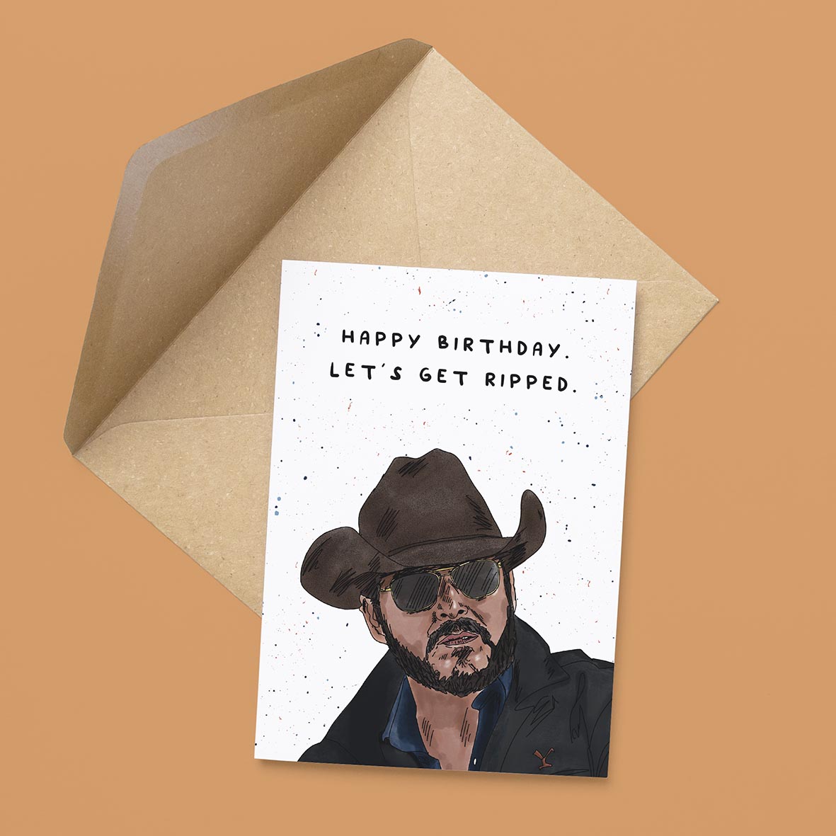 Let's Get Ripped Birthday Card